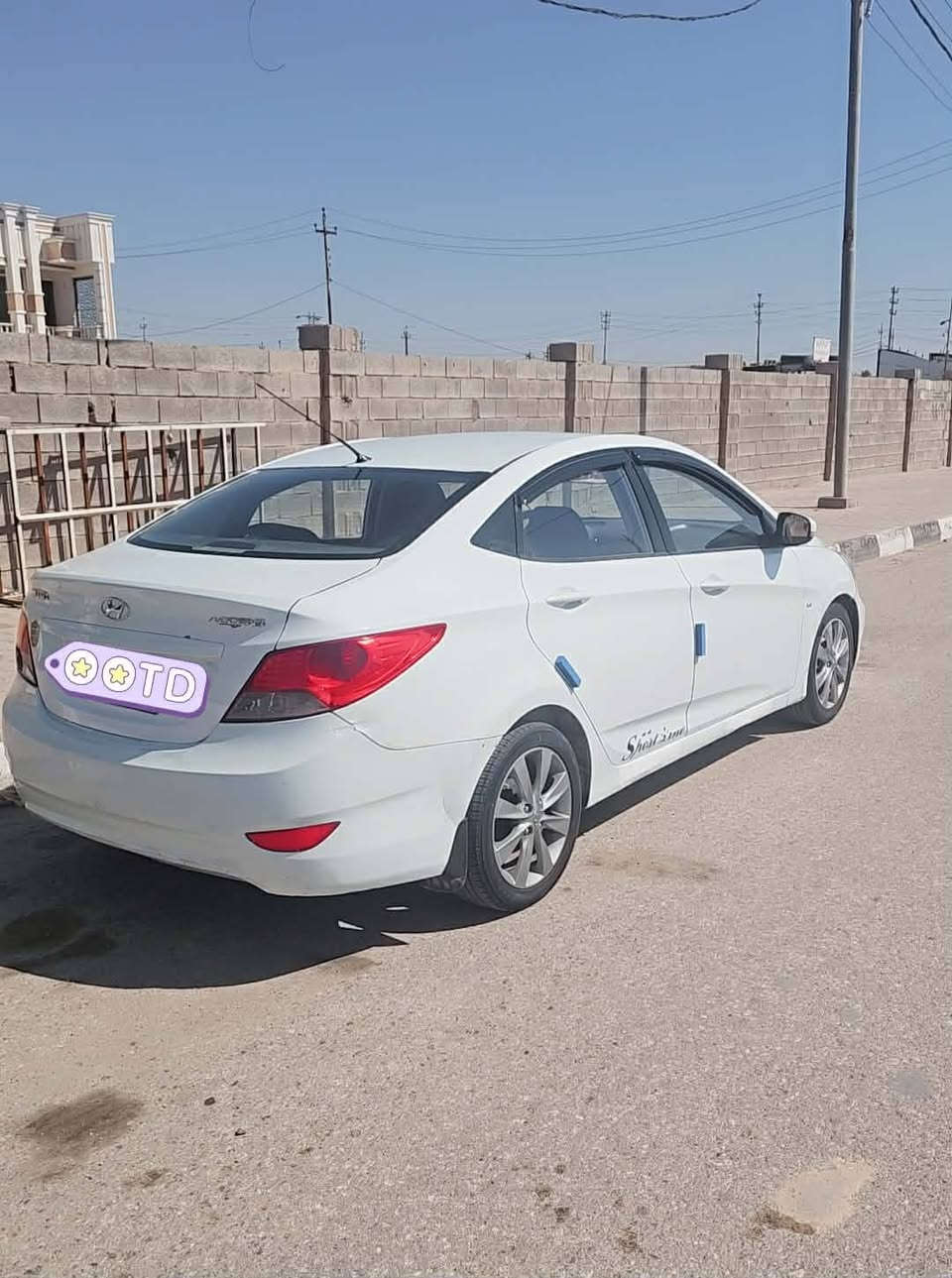 اكسنت 2011 خليجي
محرك 1600 دوش 
كفاله محرك كير تبريد حداديه تايرات 
رقم بغداد انكليزي مميز 
مكفوله من حادث بيه《 قطعه ونص صبغ وداير جاملغ خلفي اثر #تكشير 》
مكانه الانبار #الحبانيه 
السعر 93 بيه مجال بسيط 
***********
