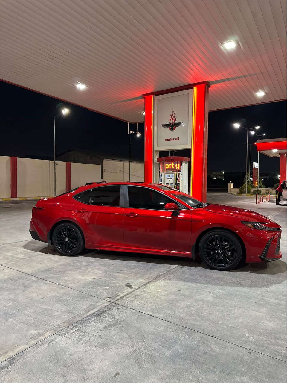 🔴 كامري موديل 2025👉
لون مميز لون 🍒 🍒
مواصفات SE pls 
سقف فتحه 
ماشية السياره 44 كيلو متر
رقم كاتي … يترقم اربيل سلميانية دهوك
كشن هيتر و استيرن هيتر 
كشن جلد و شامو
شحن وايرليس و تايب سي
شاشه جبيره
رادار
نقطة عمياء
حساسات جوانب
مرايا هيتر
حساسات خلفية
تحكم استيرن
➖ضرر السياره فقط جامرلغ طرف سايق مبدل مع ربع بونيد صبغ
بدون دواخل و ايرباكات كله سليم

📞رقم موبايل ***********
📍مكان السياره كركوك كركوك, العراق
