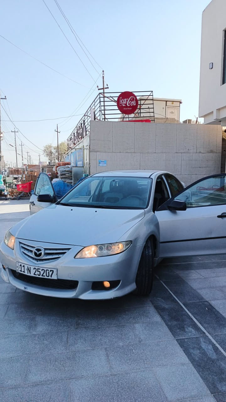 مازدا زوم 6 للبيع موديل 2007 فول مواصفات ماعدا الفتحه تحكمات ستيرن
 شاشه جبيره
كأمره خلفيه
 كشن السايق كهربائي 
دوشمه جديده
 محرك 2.5 توربوا 
ويل رياضي
 رقم بغداد 
تبريد + تدفئه
كروز مثبت سرعه وهواي مواصفات بيها 
التواصل : ‭0789 206 7662‬

‭0750 098 5129‬
مكان السياره بغداد
السعر 70$ وبيها مجال
