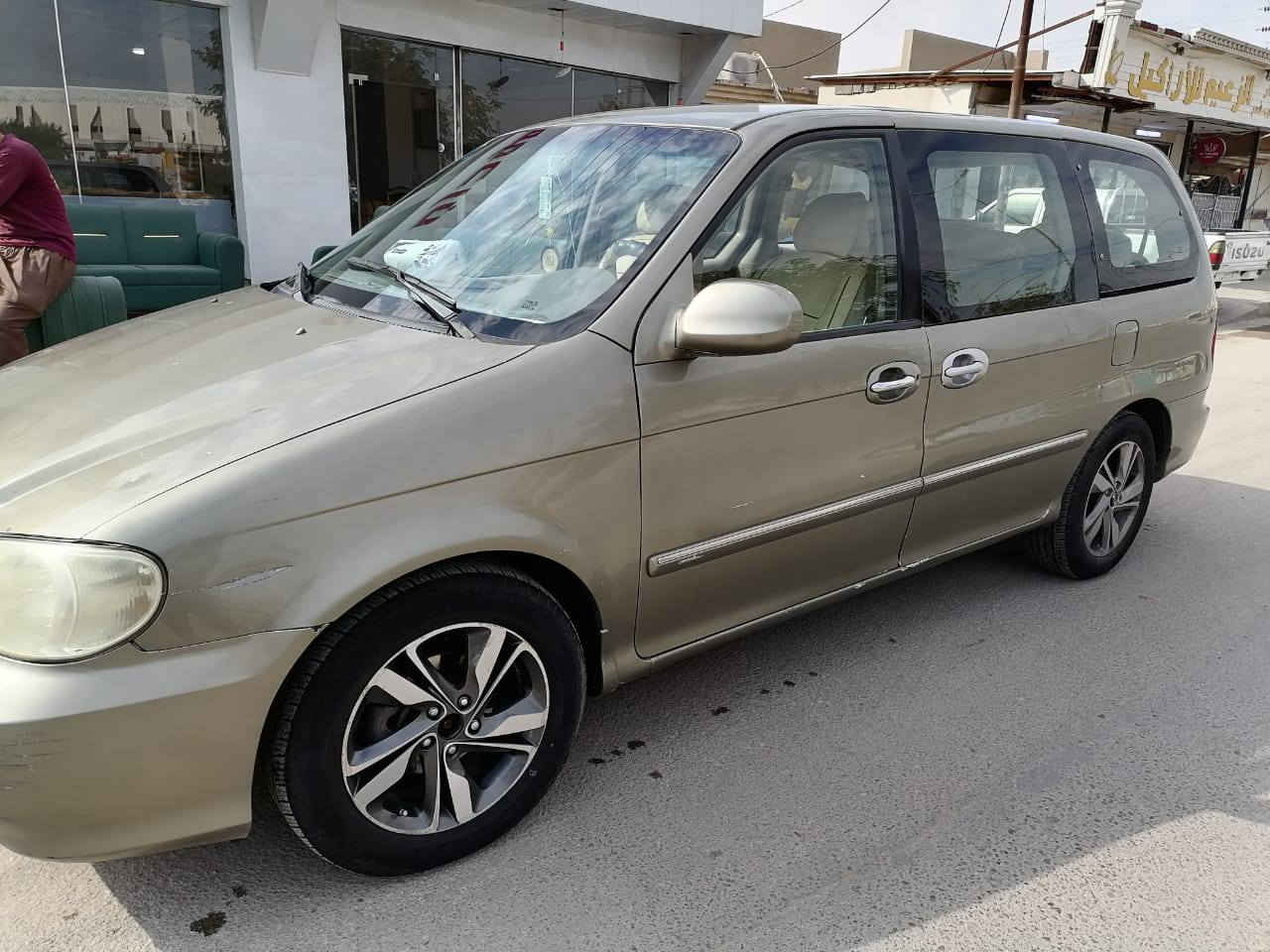 سياره كيه 7راكب للبيع مراوس سوناتا اكسنت رقم انكليزي بغداد موديل 2004 مكينه كير حاويه مكان سياره كربلاء الاستفسار ***********
