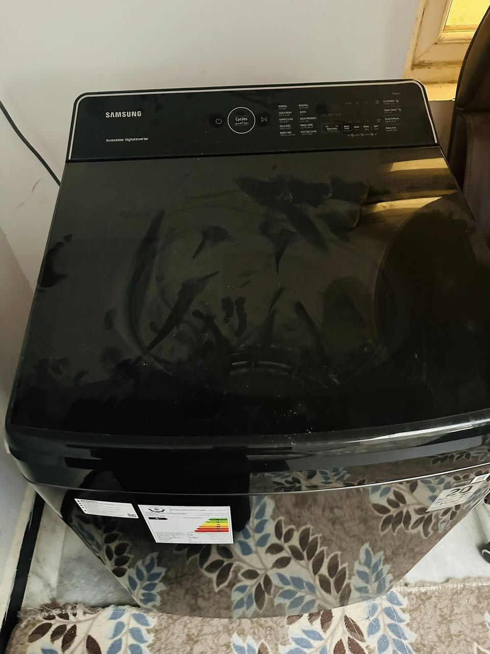 السلام عليكم
غساله اوتماتيك سامسونك غير مستخدمه كارتون 
مكاني الناصريه 
***********
