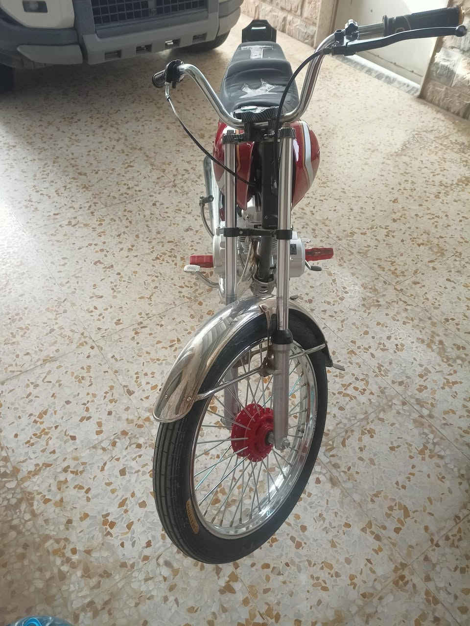 دراجه نامه للبيع مطبكه جديد ماصارلها سبوع مكينه خرسه كلها جديده سعر 600 و بيها مجال مال جيه شراي خابر على هاذا الرقم ***********
