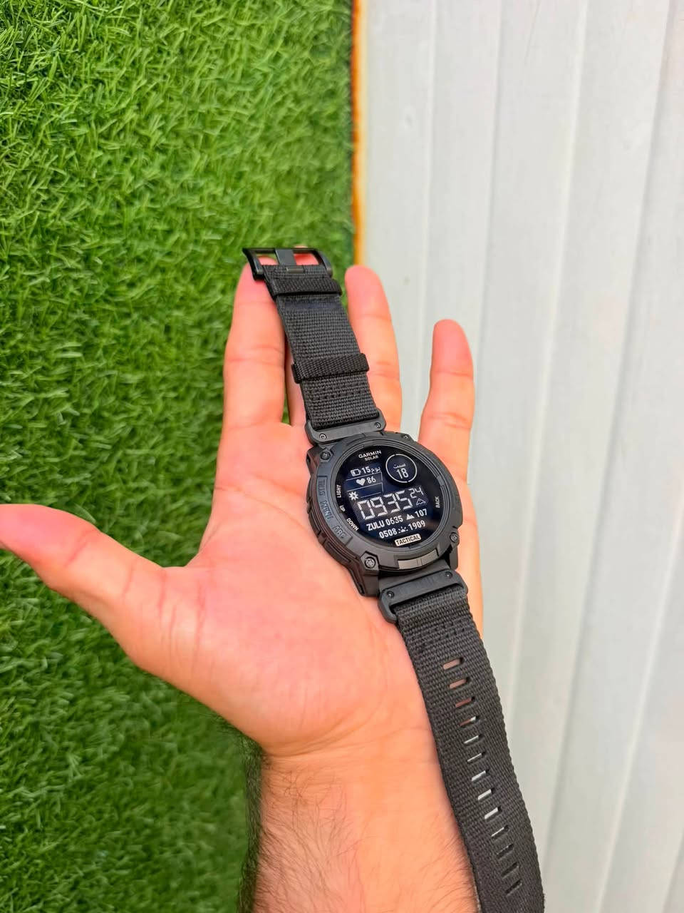 متوفر الان Garmin Instinct 3 solar 50mm black TACTICAL 
مشحونه مره وحده فقط مع كامل ملحقات والضمان
السعر 580 الف 
اخوان سعر الجديد 780 الف
للحجز فقط واتساب ***********
