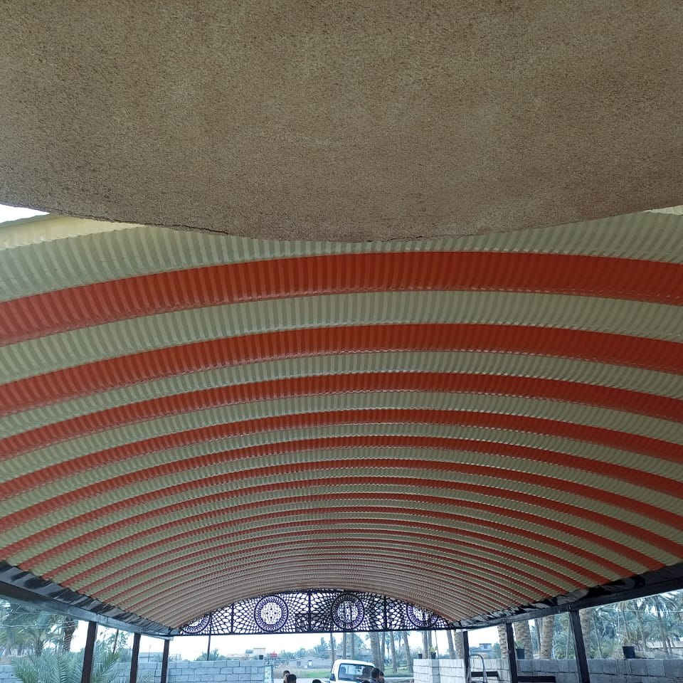 وداعا لحر الصيف 🥵🥵🌞🌞 سعر المتر 23الف فقط
وداعا لأمطار الشتاء 💦☔️🌧☃️
 تعلن شركة الصادق للمظلات الحديثة 
عن استعدادها لعمل  للمظلات الحديثه
  (الكي اسبان)    
وتغطية الجملونات الحديديه 
 بحرفيه تامه تبهر ذوقكم وناضركم
هدفنا اللمسه الفنيه ودقة الإنجاز  بكفاءه و احترافيه
وبضمان 5سنوات   
اسعارنا تنافسية سعر المتر كرسته وعمل ٢٣ا
الف فقط
مظلات الكي سبان ☔️
كما إننا مستعدون للمعمل بجميع دوائر الدوله(#مستشفيات #ومراكزها المختلفه)
نعمل  كافة المحافظات
تحت اشراف كادر هندسي وفني متخصص لأضهار مايروق لكم
تفاصيل
العمل للمواد التي يستخدمها شركة الصادق للمظلات الحديثة 
اولآ_سمك الكيسبان 0/5
حيث يمتاز بكونه عازلآ للحراره من حيث أشعة الشمس
ثانيآ _ سمك الحديد(البوري ) 4انج 
 2 ملم مضغوط
سمك الساقيه 2ملم
حيث نعطي ضمانآ أثناء عملنا
من حيث القوه والأمان
  .... ما عليكم  سوى، الاتصال  فقط
🏖️***********
🏖️***********
