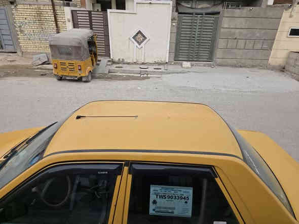 سلام عليكم سايبه 2015 مكينه وگير وحداديه خير من الله 
تخم تاير جديد تبريد تدفئه خير من الله السياره مثل ماموضح بالصوره مابيها اي ضربه ماعدا الجاملغ الايسر مصلح ومصبوغ مصفره هيئه وغرامات بسمي تحويل مباشر  السعر 38 وبيه مجال الرقم ***********
*********** مكاني منطقة الكماليه
