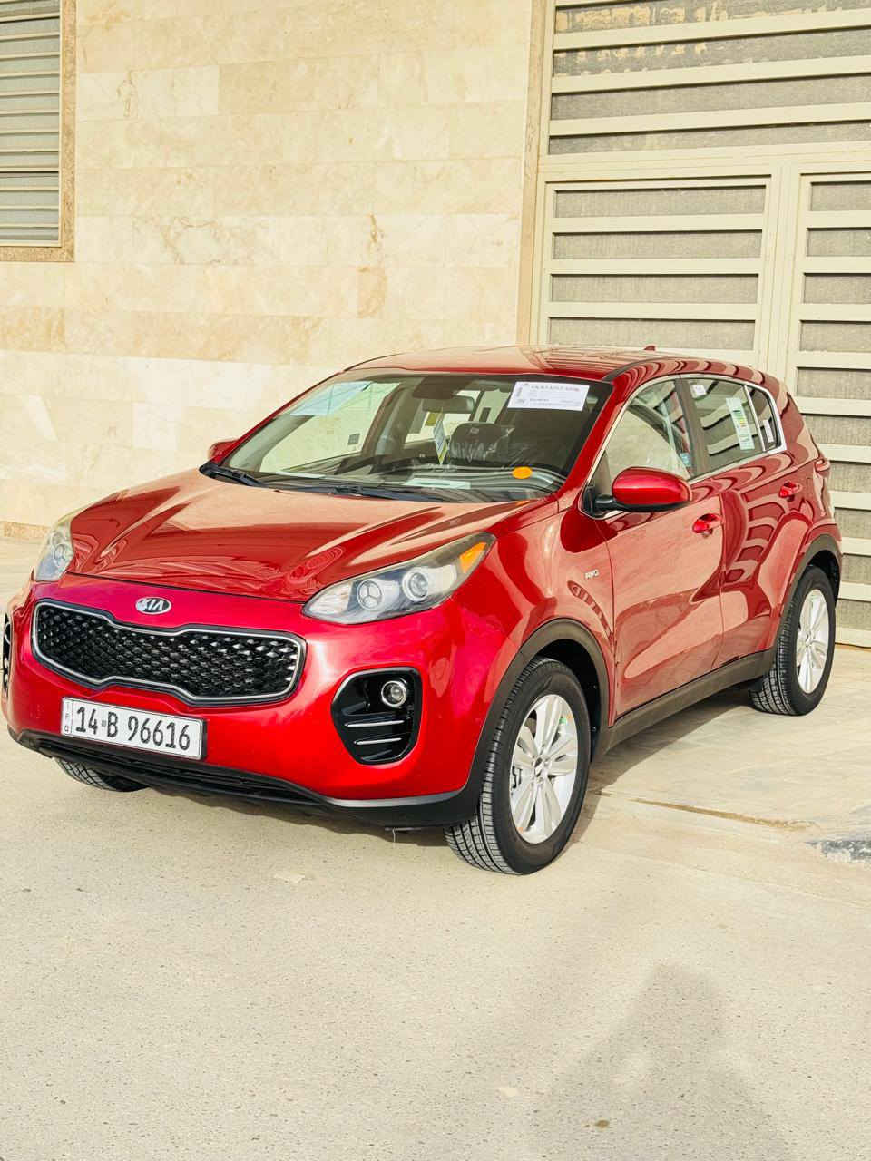 السلام عليكم  سبورتج موديل 2019 وارد امريكي كلين تايتل بدون حادث كفاله عامه داخله تقرير بدون نسبه  رقم بصره الدولي سنويه ولوحات وهزه كله جديد مواصفات نص فول محرك 2400 مكفول ماشيه 60 السياره على وضع الشركه جديده بمعنى الكلمه وجاهزه من جميع النواحي 
العنوان الناصريه مركز المدينه
 الموبايل ***********
السعر 149 وبي مجال
