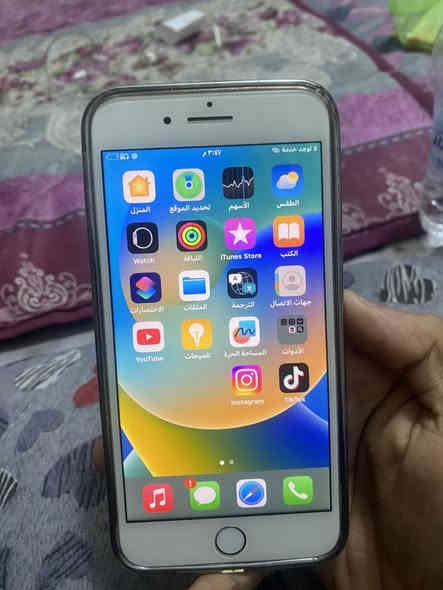 سلام عليكم آجهزه للبيع ايفون 8 بلاس ذاكره 64 مكفول كله شغال زلغ مآبي بطاريه 75 بلاد شحن ماله كلش حلو وثاني ريلمي عوزه تخطي حاسبه مقفول رمز وثالث حي فايف بكارتونه كله شغال سعر شلع 175 مكاني بغداد البياع هاتف ***********
