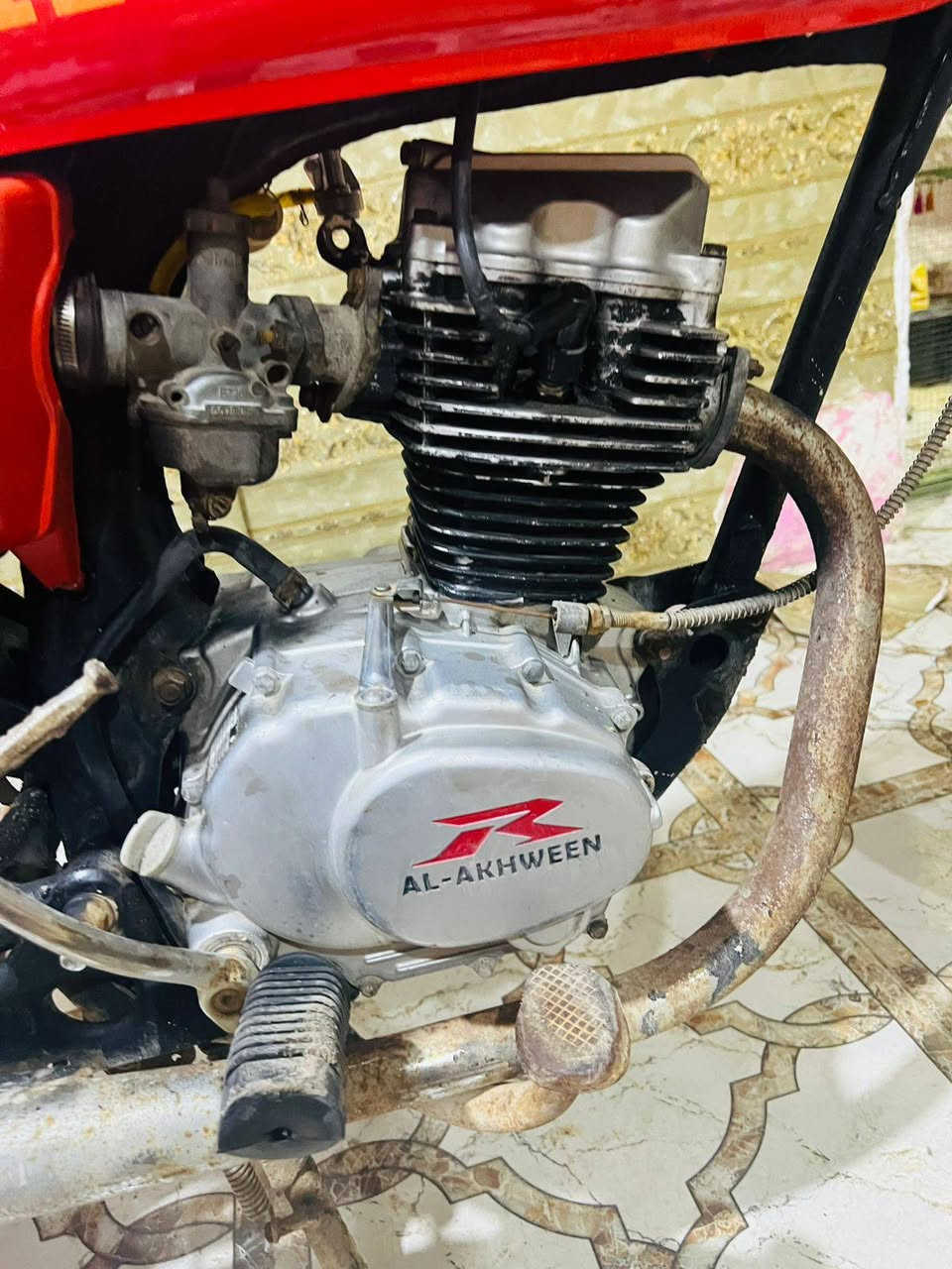 السلام عليكم دراجه رابيدو محرك نظيف كلش ما بلا صوت لا تنقيص لا تبخير مقفول السعر 200 مكاني حي طارق ***********
