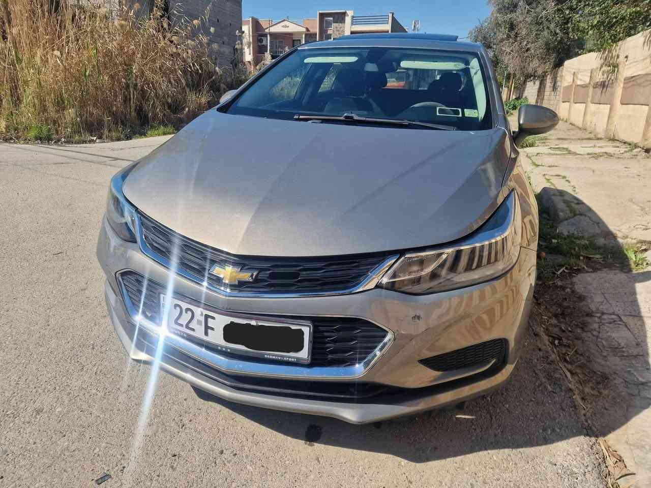 كروز موديل ٢٠١٨ هاج باك فول مواصفات سقف سلايت بصمه وتشغيل عن بعد كشن كهرباء وهيتر بالكشنات كروس سرعه تحكم مقود شاشه كبيره وباقي المواصفات معروفه السياره من امريكا تخريب وسرقه بدون حادث ماشيه ٨٩ الف كيلو وليس ميل محرك وكير وتبريد كلهم بشرط وتخم تاير جديد رقمها اربيل دولي مكانها موصل ايسر ***********
