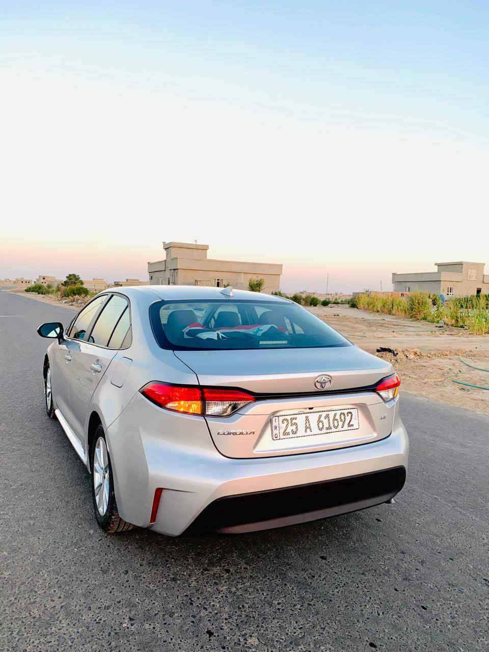 السلام عليكم
كورلا للبيع 
موديل2024
LEليمتد 
بصمه رادار تحديد مسار كلشي شغال 
السياره كلين فقط بارد براس البنيد 
لون سلفر ويل كب داخل اسود رقم كركوك دولي  
الاتصال على الرقم***********
