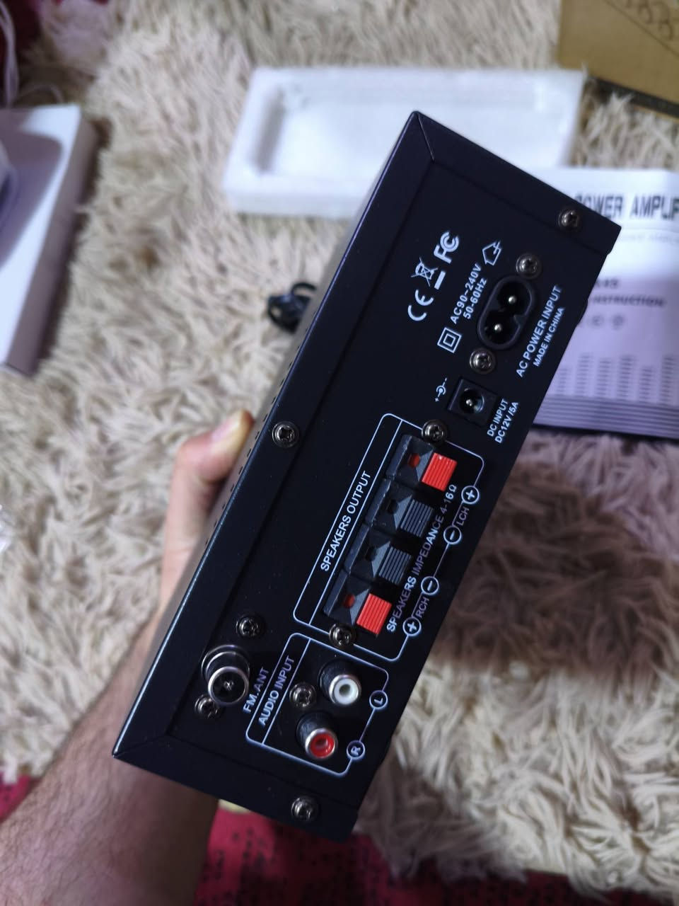 AK45
جديد و شرط الفحص 
متوفر توصيل لكافة المحافظات


**إذا كنت صاحب هذا الإعلان وتريد حذفه لأي سبب، رجاءا أرسل رسالة إلى الدعم الفني**