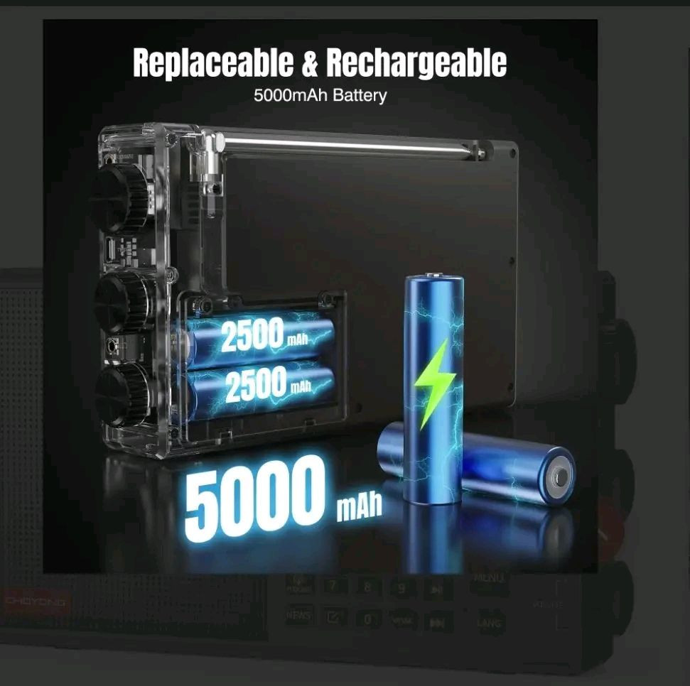 تم البيع 
التوصيل داخل العراق فقط 
متوفر الراديو الافضل عالميا
الغني عن التعريف Choyong LC90 راديو إنترنت ذكي محمول متعدد النطاقات يجمع بين استقبال الراديو التقليدي وتقنيات البث الرقمي الحديثة.
الميزات الرئيسية:
اتصال متعدد: يدعم الاتصال عبر شبكات Wi-Fi   أو عبر شريحة اتصال  nano SIM أو من خلال نقطة اتصال الهاتف المحمول للوصول إلى محطات راديو الإنترنت.
استقبال واسع النطاق: يوفر استقبالاً لترددات FM، LW، MW، SW،
فول باند
بالإضافة إلى دعم نمط الحزمة الجانبية الواحدة (SSB) للهواة.
تعدد لغات يدعم اللغة العربية بالكامل
راديو الإنترنت: يتيح الوصول إلى أكثر من 40,000 محطة راديو عالمية مصنفة حسب القارة والبلد.
وظائف إضافية: يعمل كـ مكبر صوت بلوتوث، ويدعم تشغيل الملفات من بطاقة TF، ويحتوي على شاشة IPS ملونة تعرض معلومات المحطة وقوة الإشارة.
البطارية: مزود ببطارية قابلة لإعادة الشحن بسعة 5000 مللي أمبير لضمان ساعات استماع طويلة منفذ الشحن من نوع تايب سي
المواصفات التقنية:
الوزن: حوالي 640 جرام.
الأبعاد: 200 × 122 × 40 ملم تقريبًا.
الصوت: يتميز بجودة صوت عالية بفضل تصميم صندوق مكبر الصوت المتطور. للاستفسار عن السعر والتفاصيل على الخاص بسبب سياسة الفيس بوك


**إذا كنت صاحب هذا الإعلان وتريد حذفه لأي سبب، رجاءا أرسل رسالة إلى الدعم الفني**