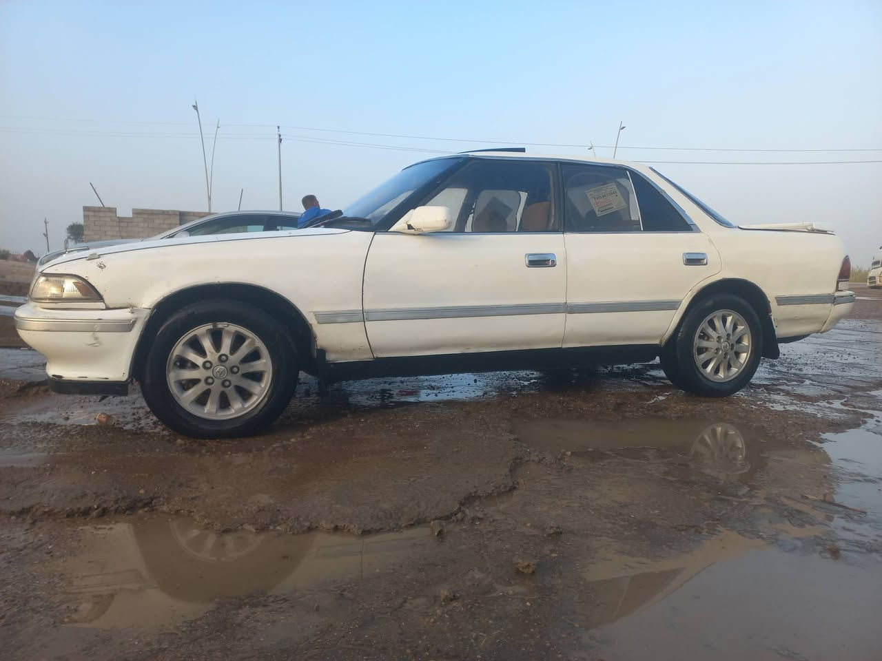 للبيع مارك موديل ٩١ كير محرك ونجي جدد تخم تاير تبريد شغال كهربائيات شغاله رقم الانبار  مكان الانبار الكرمه ***********او*********** سعر ٣٧بيه مجال بسيط
