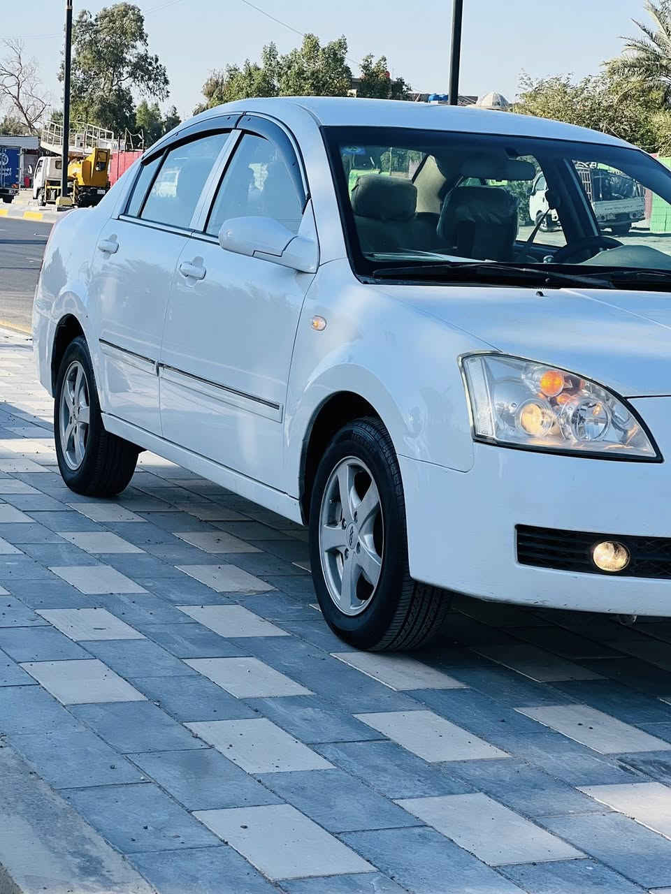 سلام عليكم شيري اي فايف 2012 بغداد رقم نكليزي سنوية لل 2030 هزه جديدة 
سيارة مكفولة من صبغ ولضربه ولفتح تبريد ثلج تدفى شغاله سنتر لك جام ع ريمونت نسختين سويج كتولكاتهة جاهزه طفايه بلادية سيارة كير ومكينه كفاله صدر امامي وخلفي جديد تخم تاير كهربايات كولهة شغاله ومابيه اي نقص سيارة شغل وطلع وي متردين
ماشية 106m كلشي بيهة شغال عنواني بغداد  السعر 57 وبيه مجال للشراي ممتواجد ع فيس تصل لاستفسار 
   *********** 
موجود وتساب هم
