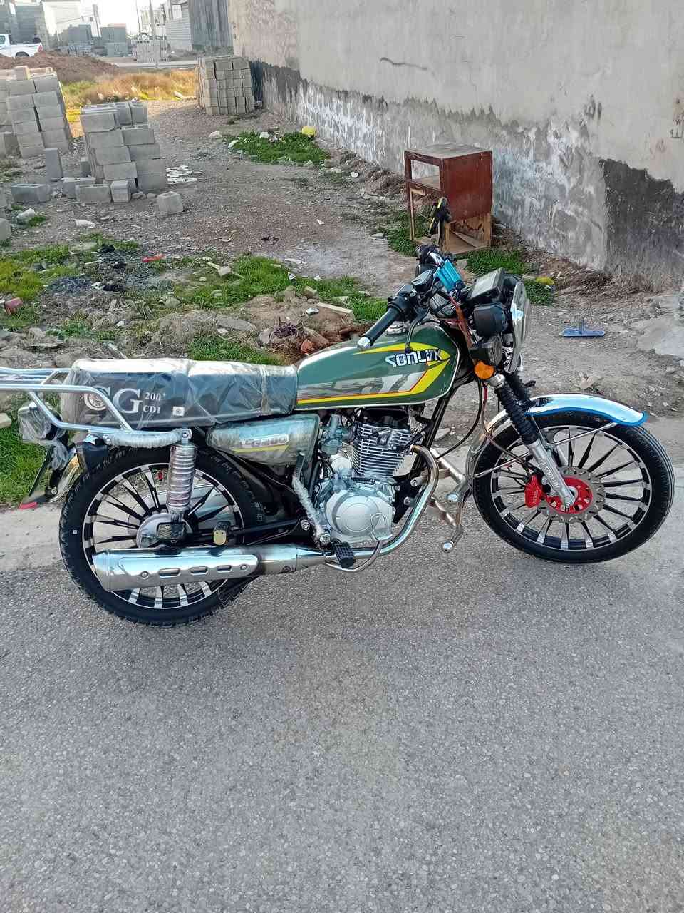 سلام عليكم دراجه سيفان موديل 2025الدراجه كفاله من كلشي اورق اصولي دخله كمرك السعر 825☠️وبيه مجال حك جيتك مكاني ديالئ الخالص هبهب الاستفسار
***********
***********

او مرواس بسيفان هم 25
