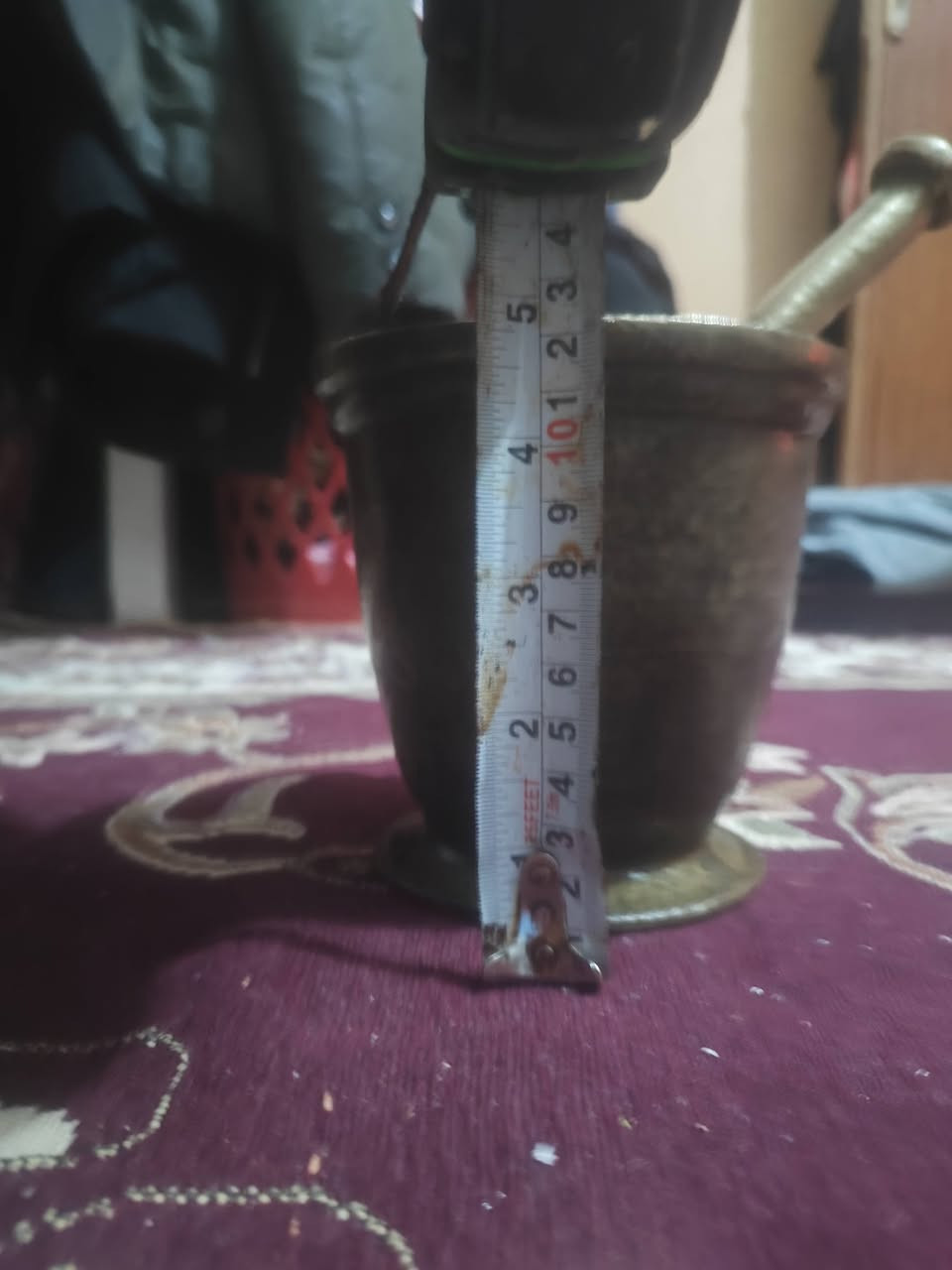 هاون ثقيل للبيع وزنه كيلوين و 296 وارتفاعه12سنتيم
*********** النجف، توصيل موجود لجميع المحافظات
