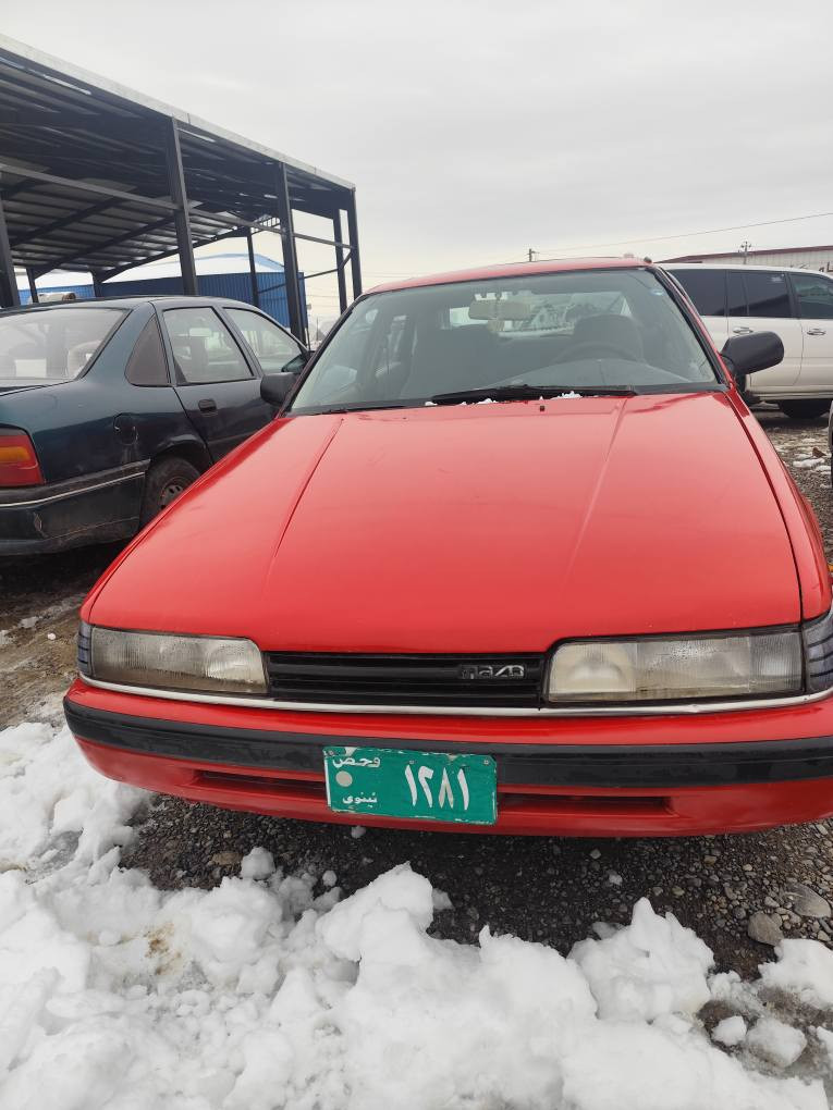 مازدا مۆدیل ١٩٩٠مەکینه ٨به خ
ئاڕمو تەعویل ئاڕم پلاستیک هه ولیر
حیزام بۆیاخە له سەر ساخی 
سقفی بۆیاخ نیه هیچ ده حمو لیدرانی نیه 
گیڕو مە کینه بە شه رت 
سعر٣٠گەلایه 
ژم ***********
ژم***********
شوین حاجیاوا السليمانية, العراق
