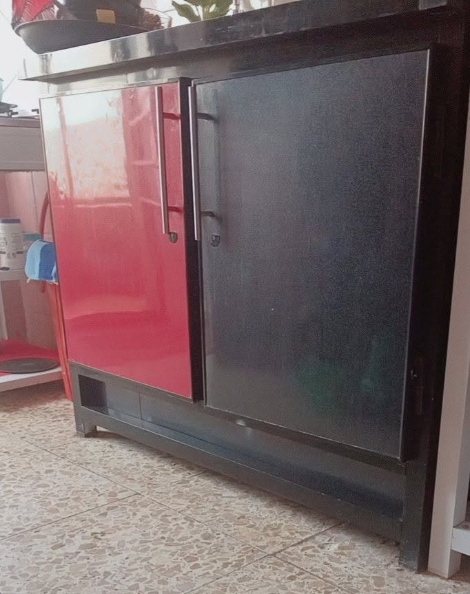 كاونتر المنيوم أصلي مغلف للبيع مترين ابو الملحق والسنك متر ونص تقريبآ نظيف السعر ٤٠٠ بي مجال الامين


**إذا كنت صاحب هذا الإعلان وتريد حذفه لأي سبب، رجاءا أرسل رسالة إلى الدعم الفني**