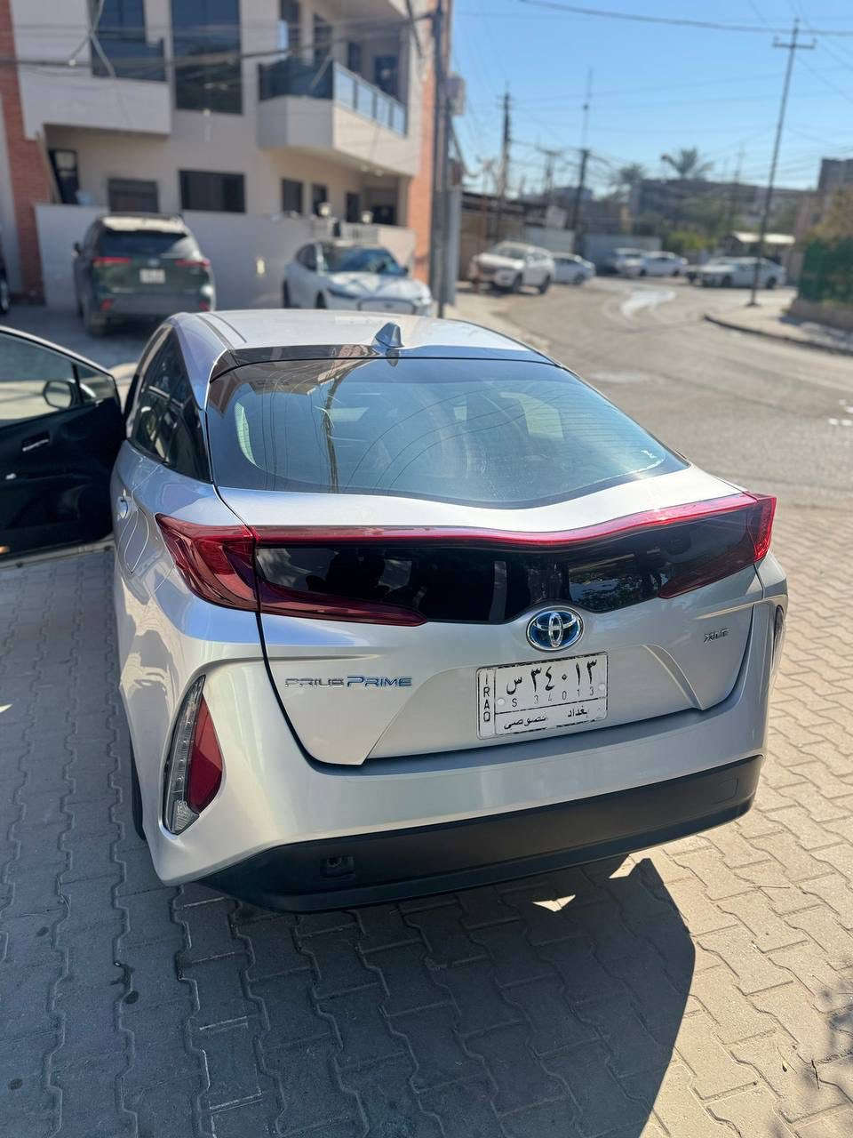 🔴للبيع ...... بريوس برايم هايبرد 2021
اقبل مراوس شعندك دز 
السعر 157

بريوس برايم  هايبرد موديل 2021 بلاكن 
ثلاثة انظمه تشغيل 
مع امكانية الشحن المنزلي لغايه 50 كيلو 
- محرك 1800cc
- لون سلڤر
- غرفه جلد اسود 
- شاشه كبيره لمس 
- كاميرا خلفيه مع تحديد مسرب خلفي 
- حساسات اماميه 
- حساسات خلفيه 
- تدفئة مقاعد. 
- كراسي كهرباء 
- بصمه تشغيل 
- بصمه ابواب 
- مانع تجاوز النقطه العمياء
- شاحن وايرلس 
- رقم بغداد
-> للاستفسار اكثر واتس اب  او  الاتصال 
***********
