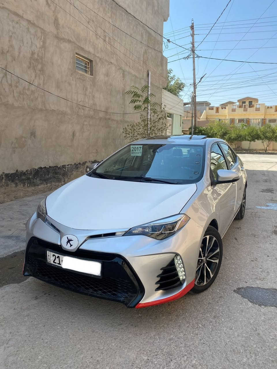 تويوتا كورولاXSE موديل ٢٠١٧
-------------------------------------
#السعر : 152
#وبي مجال بسيط 
#ماشية : 152 
#الرقم هاتف *********** 
#الرقم السيارة : سليمانيه
#مكان السيارة : المقداديه
-------------------------------------
#وارد امريكي ضرر بنيد فقط بدون دواخل 
#كورلا خمسينيه يعني موصفات خاصه 
#مواصفات فوووول
تحكم ستيرن
بصمه تشغيل
بصمه أبواب
سلايد بسقف 
شفتات تبترونك
كشنات جلد
شاير بالمري
لايت زنون ابلادي
ويل كب 17 خمسينيه
كامره خلفي
مكينه 1800 VVT
سياره هواي بيه موصفات لين خاصه معروفه 50 سياره
جاهزه من كل نواحي نظافه كما موظحه بصور
