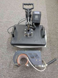 مكبس حراري استعمال قليل قطعتين  السعر ١٧٥ الف 07724687677