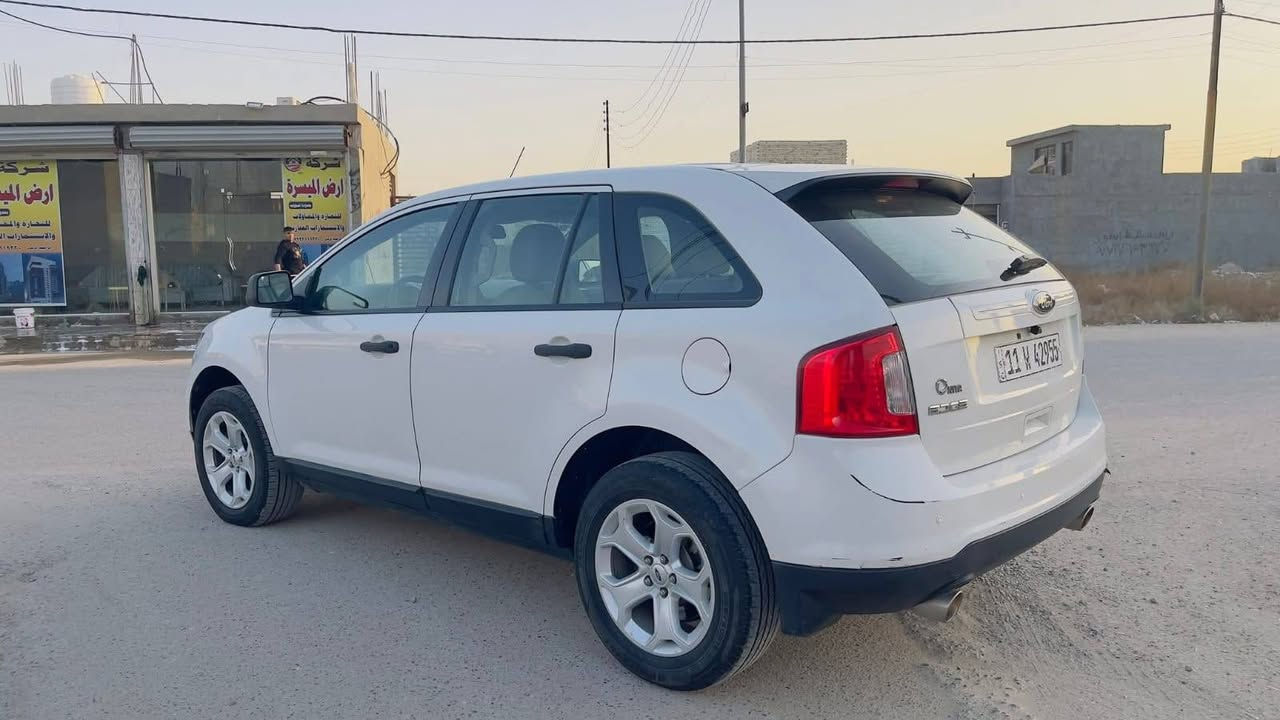 السَلام عَليكم
من رخصة ادمن الگروب 
فورد ايدج 2013 خليجي وكالة نَيڤا

للبيع او مراوس 

مواصفات Se المَعروفة 

تحكُم ستَيرن جهتين 

كاميرا 

سيدي جنجر 

مكينة وگير خَير من الله نضيفات

ماشية 118m

صدرها تعبان وبيها نقوصات بسيطة

رايدها ب112

للأستفسار : *********** اتصال او واتس

المكان بغداد الدورة
