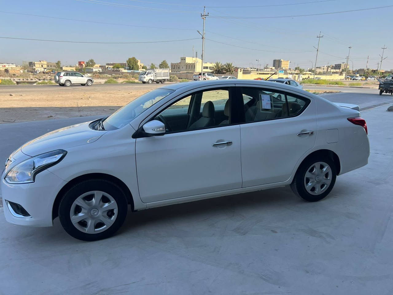 السلام عليكم لبيع نيسان سني موديل 24 ماشيه ٥٠ رقم بغداد الدولي مشروع وطني تحويل مباشر السياره جاهزه من كل النواحي بيهه صبغ نص جاملغ الخالفي وباب بارد مع السونار مرفق بالمنشور السعر 114$بيهه مجال بسيط مكان السياره واسط الكوت مركز المدينه رقم الهاتف *********** دهل اوران, واسط
