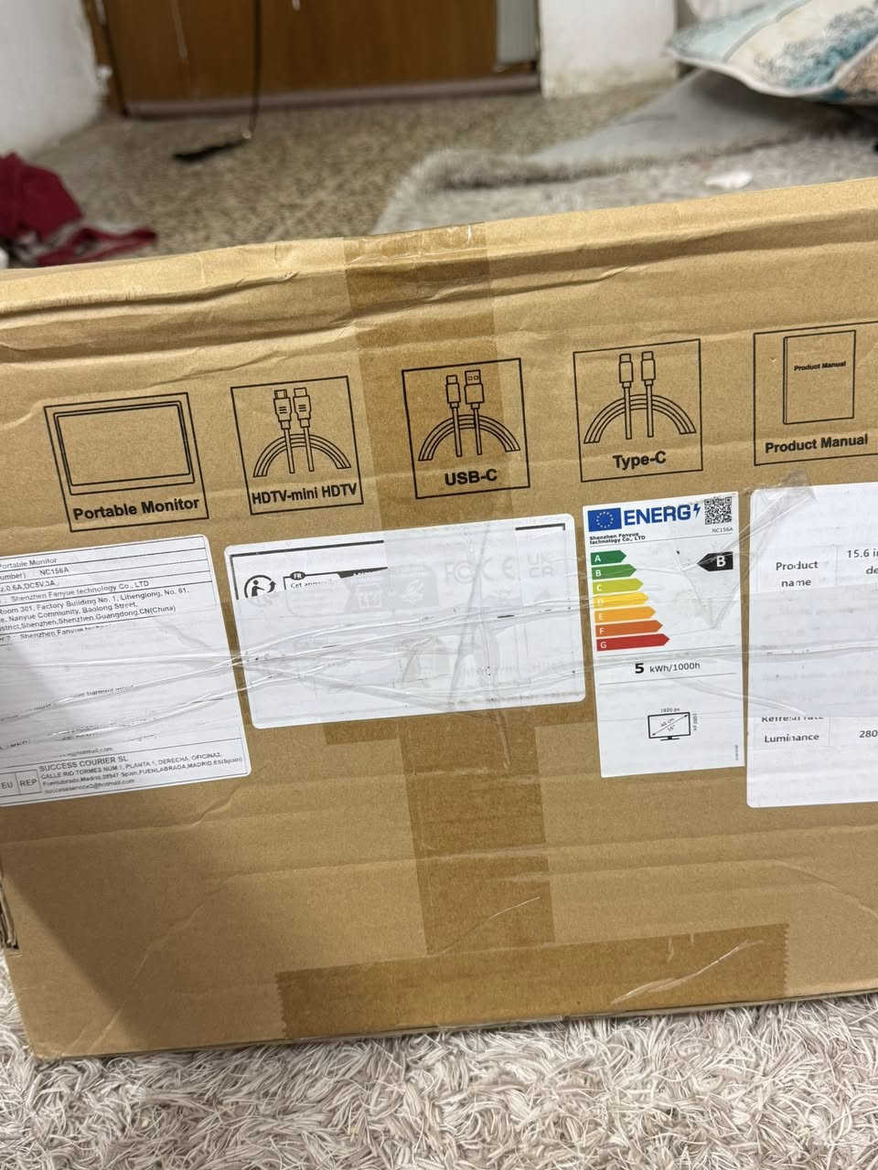 شاشة للبيع حجم 16.6 انش full had فريمات 60 منفذtype-c تشغل حاسبة وبلي 70 الف


**إذا كنت صاحب هذا الإعلان وتريد حذفه لأي سبب، رجاءا أرسل رسالة إلى الدعم الفني**