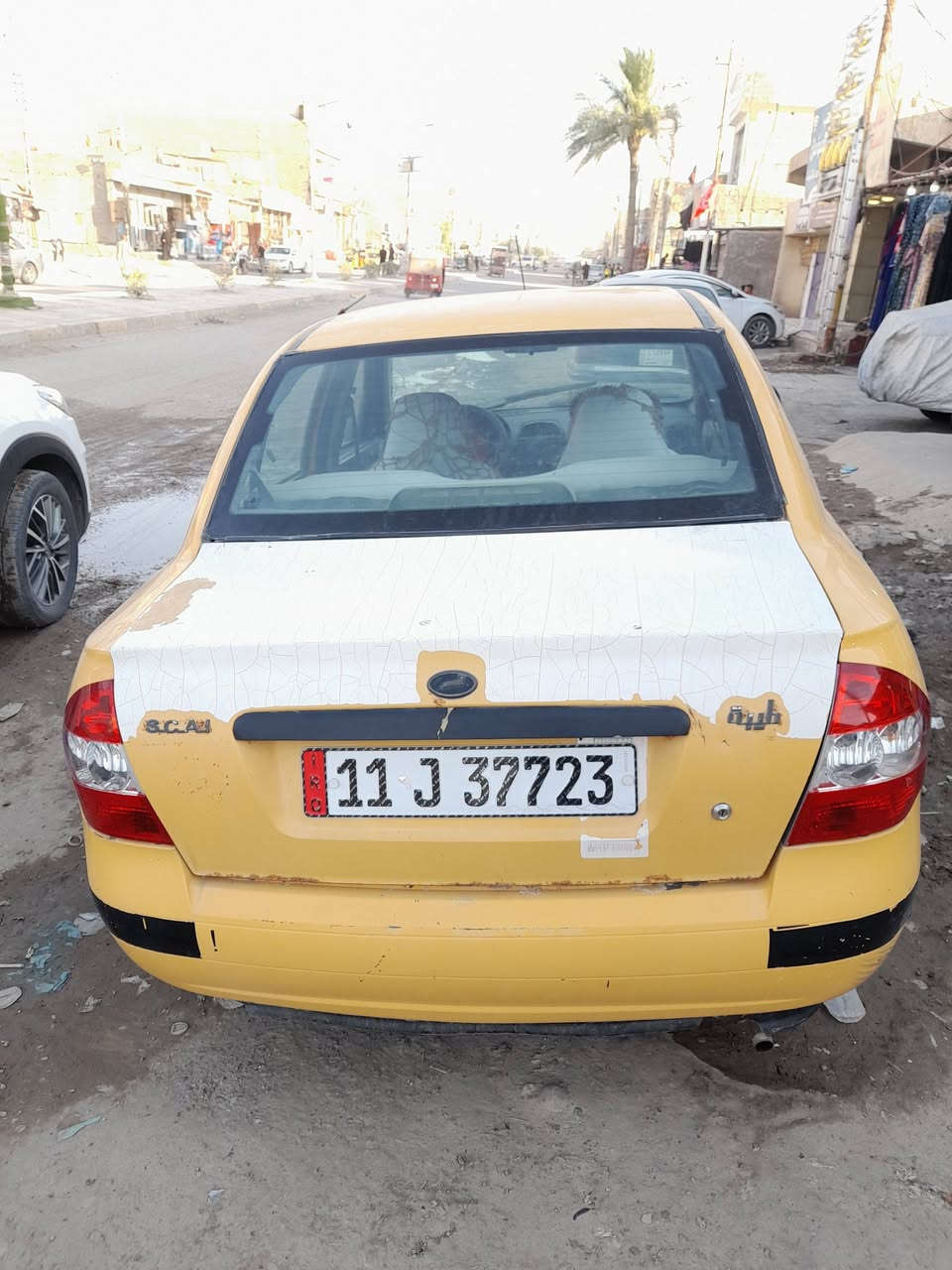 طيبه للبيع السعر 29كير ومكينه مكفولات والكشر شوف العين مصفره هيئه وغرامات موديل 15هاتف ***********المكان بغداد سبع البور
