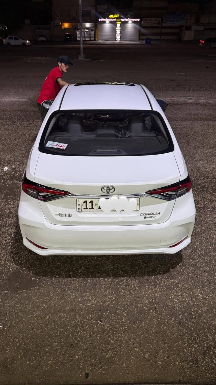 كورلا هايبرد موديل 2025
شكل الخليجي
كفاله عامه
ماشيه 31 الف كيلو
رقم بغداد 
باسم ولد من سكن بغداد
فتحه
كشنات جلد
السعر 150 $وبيها مجال بسيط 
للتواصل واتس اب :***********
