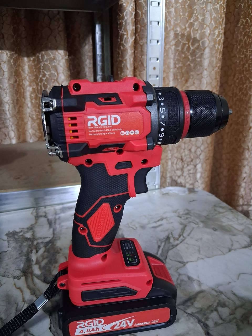 دريل شحن همر فتح وشد برشلز ملفات نحاس مال باله غير مستخدم عزم جداً قوي يثقب حايط حديد كونكريت مع بطاريات اثنين ليثيوم انتاج جديد السعر قفل 35الف وتوصيل مجاني كل العراق


**إذا كنت صاحب هذا الإعلان وتريد حذفه لأي سبب، رجاءا أرسل رسالة إلى الدعم الفني**