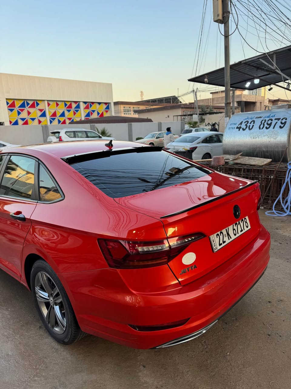 السلام عليكم
للبيع سيارة جيتا 2019 ار لاين
بانوراما
محرك 14 توربو المرغوب
رادارات بالمراية ورادارات امامي وخلفي
ويل بلادي اري لاين و4 تايرات جديدة
بريك بصمة
اوتو ستوب
ايكو
كشنات هيتر السائق والسكن
كشنات جلد ولون كريمي بلادي
تحكمات ستيرن
بلاجكتورات
السيارة كبس من الامام والخلف
السيارة بيها فقط جاملخ السائق وباب الساىق
ايرباك تكمة فقط 
السيارة ماشية 69 مايل فقط
كير ومحرك وكعربائيات كلها شرط
حجر بلادي بشرط
رقم اربيل دولي وسنوية جديدة
السيارة بأسمي تحويل بشرط
السعر المطلوب 143 ومجال بسيط للطيبين
*********** أربيل, العراق
