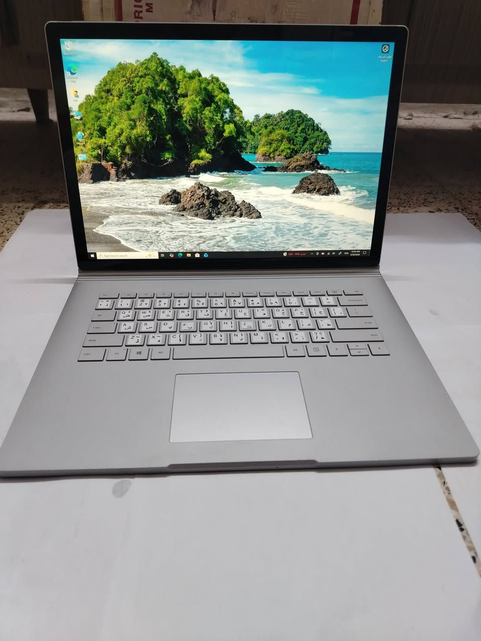 لابتوب للبيع Microsofat Surface book3
كورد 7 الجيل 10
رام 16
هارد m2 256 ssd
كارت شاشة خارجي Nvidia Geforce GTX 1660Ti( 6كيكا)
 كارت شاشة داخلي ( 8 كيكا)
المجموع الكلي ( 14  كيكا)
حجم الشاشة 15
الشاشة لمس 4k وتكون تاب
كيبورد ضوئي
لابتوب نظافة فول 

السعر 675 الف قفل


**إذا كنت صاحب هذا الإعلان وتريد حذفه لأي سبب، رجاءا أرسل رسالة إلى الدعم الفني**