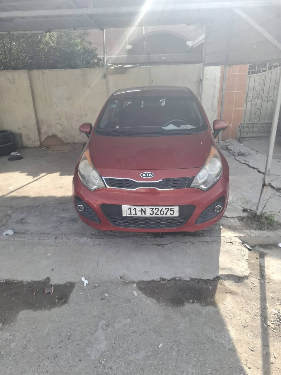 كيا ريو ٢٠١٣ حادثه بس جاملغ بيه بارد بالقماره قليل مال تحميل السعر ٨٥ للاستفسار ***********
