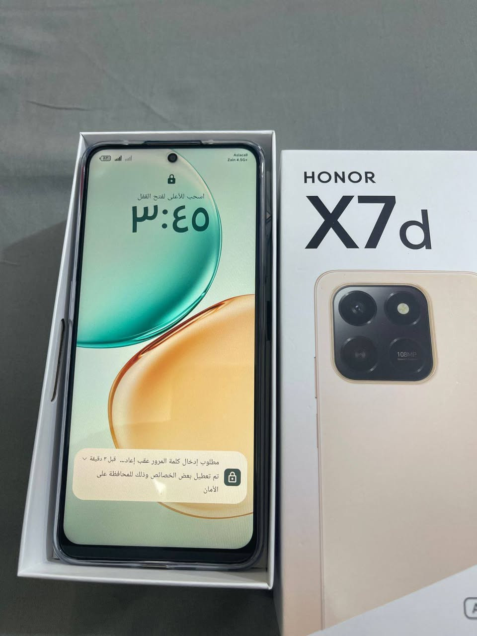 هونرx7d  جديد جهاز مكفول شرط الفحص نضافه كدامك الصور 256/16 سعره🔥(225وبي مجال) مواصفاته شاشةحجم6/77بتردد120هرتز بطارية6500شحن سريع صوت ستريو ضد الماء والصدمات كامرات108ب بجي 60فريم شرط 🔥 الجانب مكاني خاجية شارع 30


**إذا كنت صاحب هذا الإعلان وتريد حذفه لأي سبب، رجاءا أرسل رسالة إلى الدعم الفني**