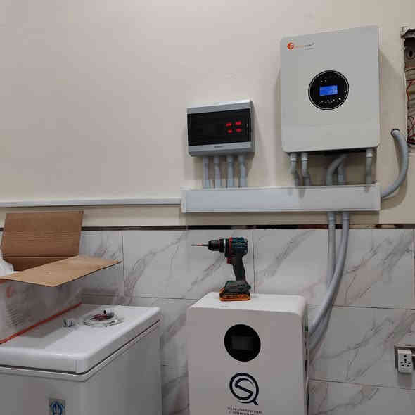 تم بحمدالله تنصيب منظومة الطاقة الشمسية
في بغداد منطقة الغزالية
بقدرة 16 امبير ليلي نهاري
شركة زحل عنوان للابداع 
للحجز والاستفسار الاتصال على الرقم التالي 

📞‭0781 579 5707‬
