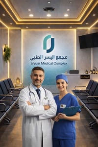 ✨ مجمع اليسر الطبي ✨  نوفر لكم خدمات طبية متكاملة وبأجور مناسبة للجميع...
