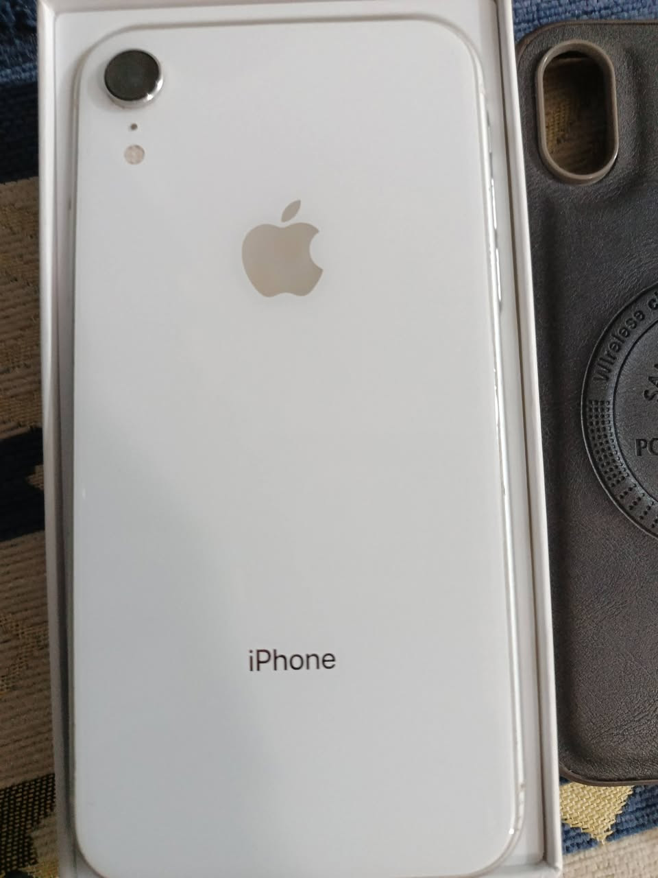 ايفون XR
ذاكرة 128, 
بطارية 98،
السعر 190قفل


**إذا كنت صاحب هذا الإعلان وتريد حذفه لأي سبب، رجاءا أرسل رسالة إلى الدعم الفني**
