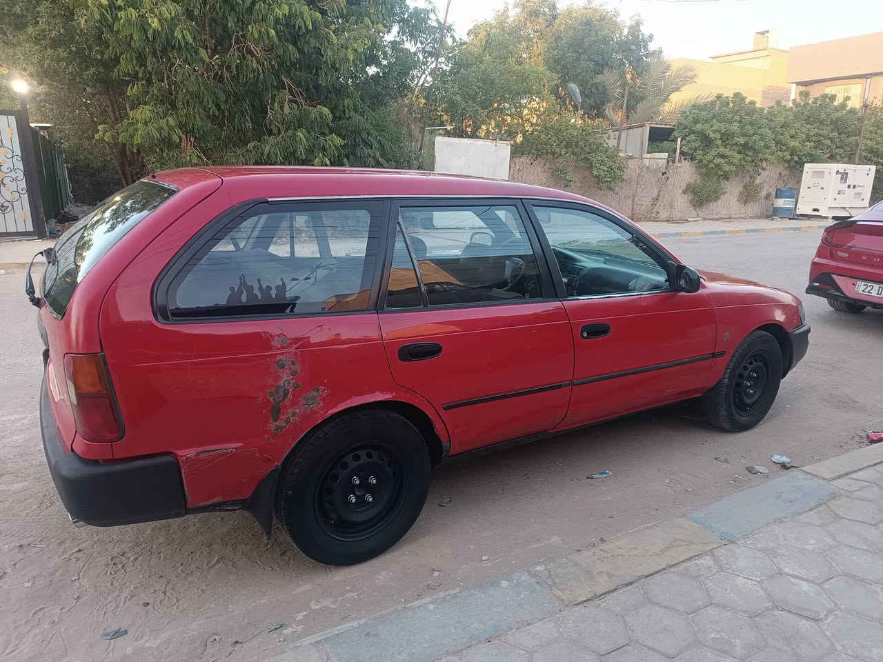 السلام عليكم كورلا موديل 1994يسره  بلادي بدون صبغ السياره جاهزه من كير مكينه تبريد تخم تاير باسمي مداور ثاني يوم السعر 64  مكاني نجف
***********
