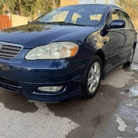 كورلا  موديل 7 فئه s فتحه شاشه دشبول ابيض السياره مصبوغه للجماليه اثر ...