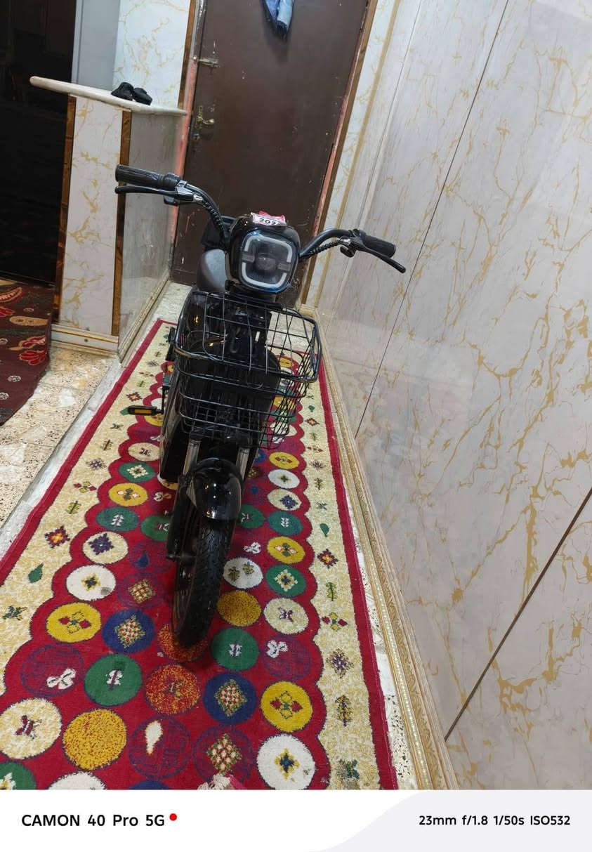 سلام عليكم دراجه شحن للبيع الدراجه نضيفه ٣ سرع مديل ٢٤ حجم ١٤ بيه نضام من شغله دوس ابريك يله تمشي كهربأيات شغاله هورن السعر 270 وبيه مجال الرقم *********** اتصل وبيك خير ودلل
