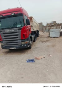 سكانيا موديل 2008 رقم بصره قلاب حجم المحرك 8 / 500 / مجموعه حديث سبرنك...