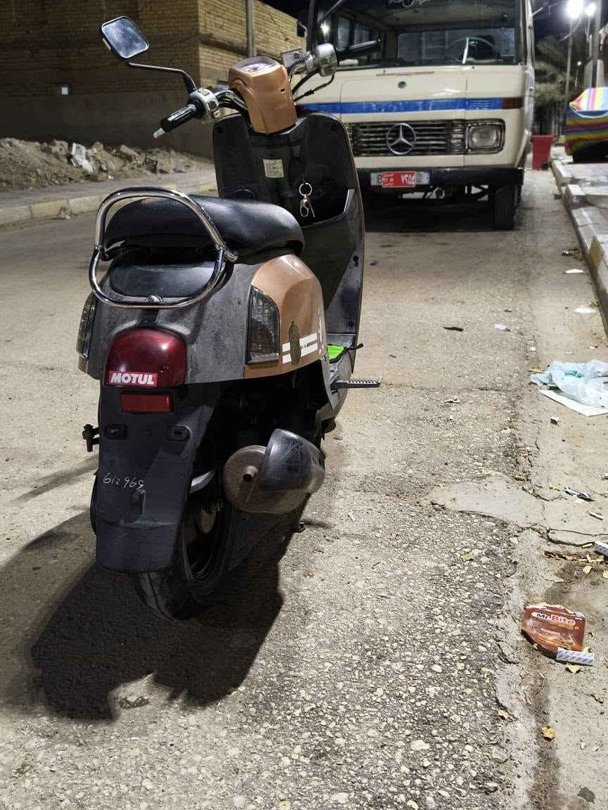 دراجه للبيع ماكس بوليس مقفوله من البرغي السعر 950 بيها مجال العنوان زينويه ناحيه اور قرب صفي الدين ***********
