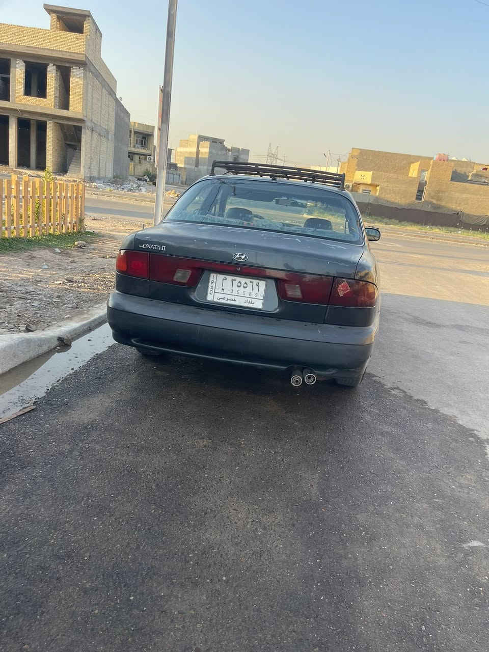 سلام عليكم 
سوناتا تو موديل 1996
كير مكينه حاويه شرط
كهربائياته كله شغاله 
تبريد ثلج منضومه قبل شهر شاده
تدفئه نار
دوشم جديده
كاعيه جلد
صدر امامي خلفي جديد
دبلات ولويات جديد 
تخم تاير جديد 
السياره ابلاديه بدون صبغ بيه جراد 
السياره جاهزه للأخير ما بيه مصرف
مكاني بغداد 
السعر 47 وبيه مجال
***********
***********
