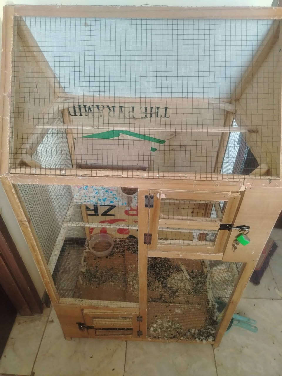 للبيع قفص لانواع الطيور مع بيوت ومع مطارات ماء عدد 2 قياس نفس الشي ثنينهن
قياس طول 130
عرض 100
متر في متر وربع
بيبان وقفاله
الله شاهد سويت الواحد ب 50 تزكام
اريد الواحد ب 30 وبي مجال مكان نجف قريه الغدير الاولى النجف, العراق


**إذا كنت صاحب هذا الإعلان وتريد حذفه لأي سبب، رجاءا أرسل رسالة إلى الدعم الفني**