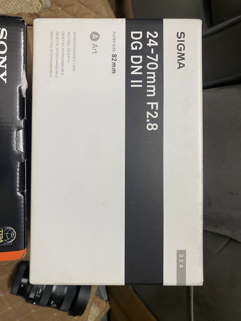 للبيع كامرة سوني a7iii
جديد عداد شتر اقل 300صورة 
مع عدسة سكما جيل ثاني 24.  70
سعر قفل قفل مليونين 700
لايوجد توصيل مكاني بغداد بلديات


**إذا كنت صاحب هذا الإعلان وتريد حذفه لأي سبب، رجاءا أرسل رسالة إلى الدعم الفني**