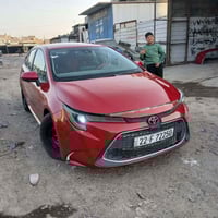 كورلا 2021وارد امريكي بانزين  مكينه وكير مكفولات  تبريد ثلج  تخم تاير ...