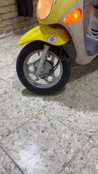 فله 2012 للبيع لون اصفر بلادي دراجه مكفوله من تاير لتاير دراجه سعر 115...