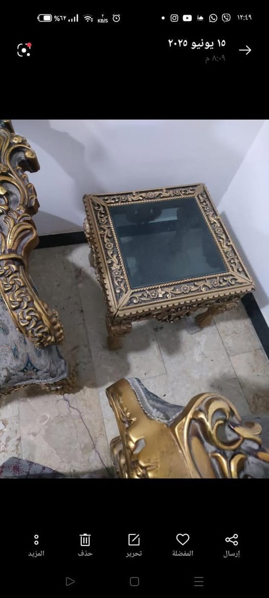 للبيع تخم ملكي 10 مقاعد مابي اي ضرر مع الطبلات سعره 600 وبي مجال  مكانه بغداد الغزاليه للتواصل واتساب ***********
