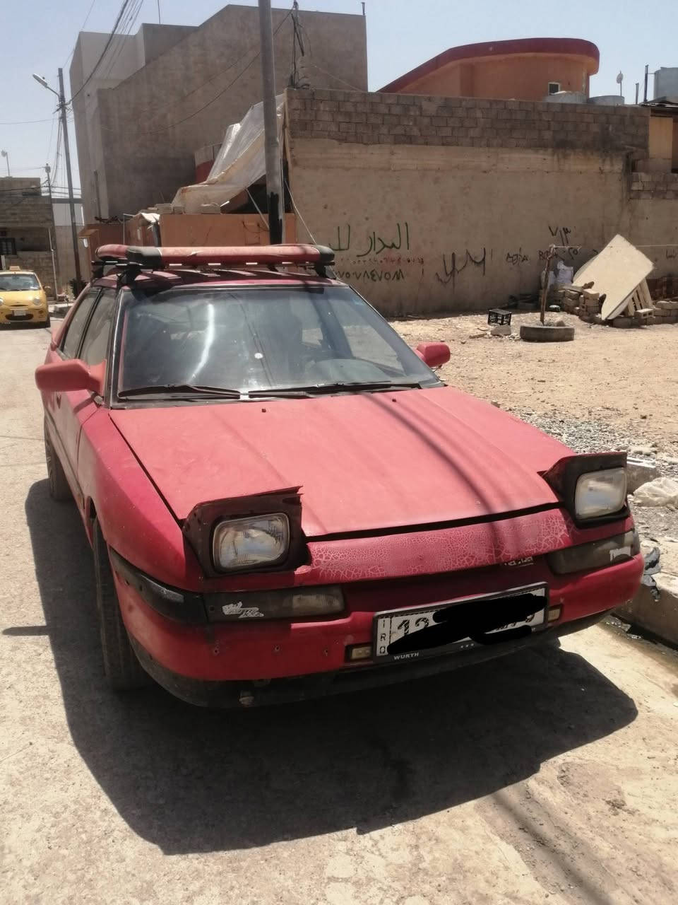 إعادة النشر بسبب ضروف المشتري 
مازدا 323

موديل 1991

اللون احمر 

الكير عادي

رقم انكليزي نينوى مسطره

كابون إلكتروني

سنوية عضم 2030

سياره مصفره من الغرامات

شرط التحويل

السيارة موجودة بالموصل الأيسر سعره 25 ورقه قابل للتفاوض
***********
